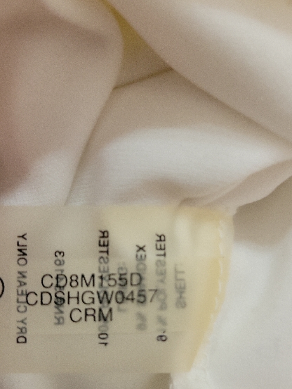 Calvin Klein White Sleeveless Midi Sheath Dress - Picture 4 of 4